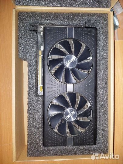 Видеокарта rx580 4gb sapphire nitro