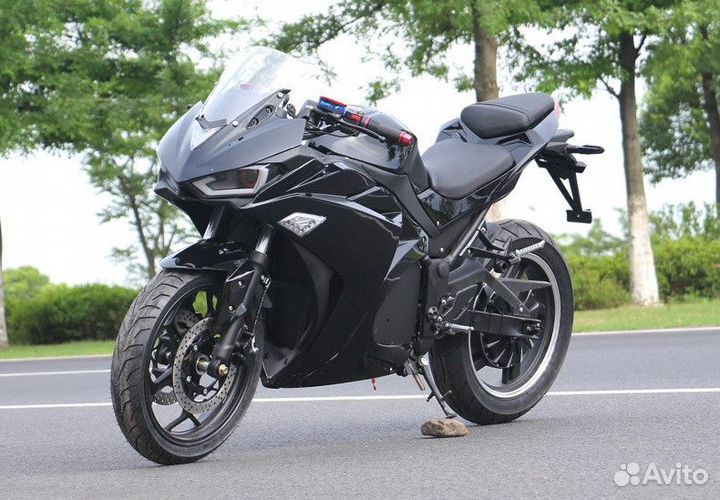 Электромотоцикл Yamaha R3, 3 квт, 55Ah