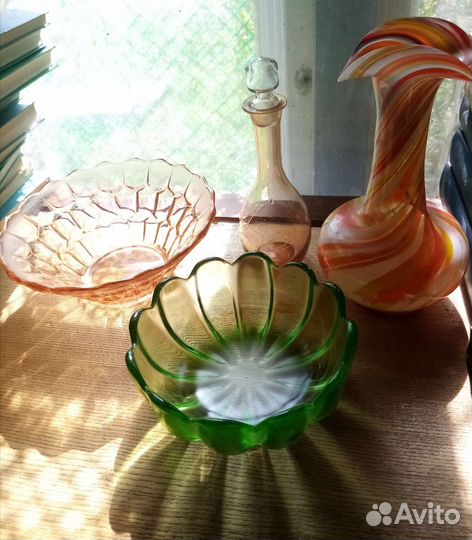 Цветное стекло СССР