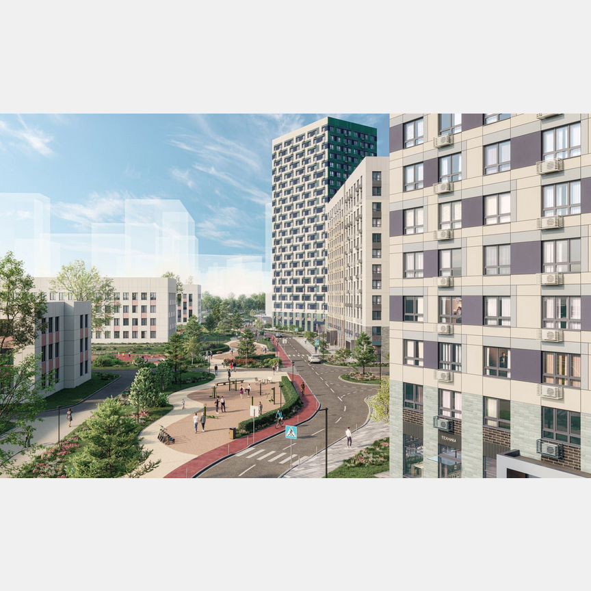 1-к. квартира, 34 м², 17/20 эт.