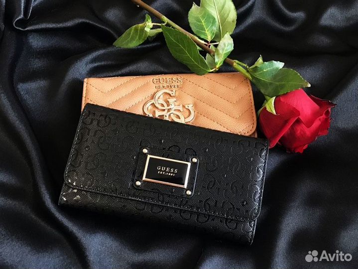 Кошелек-органайзер guess violet slim