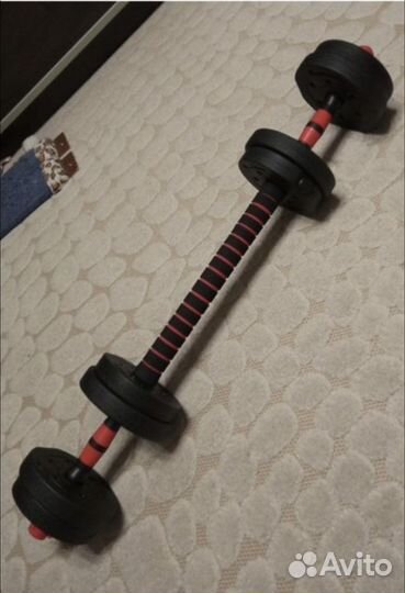 Гантели- штанга 19 кг