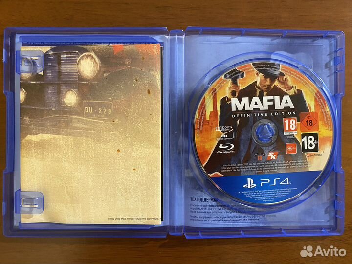 Игра Mafia: Definitive Edition (PS4) на русском