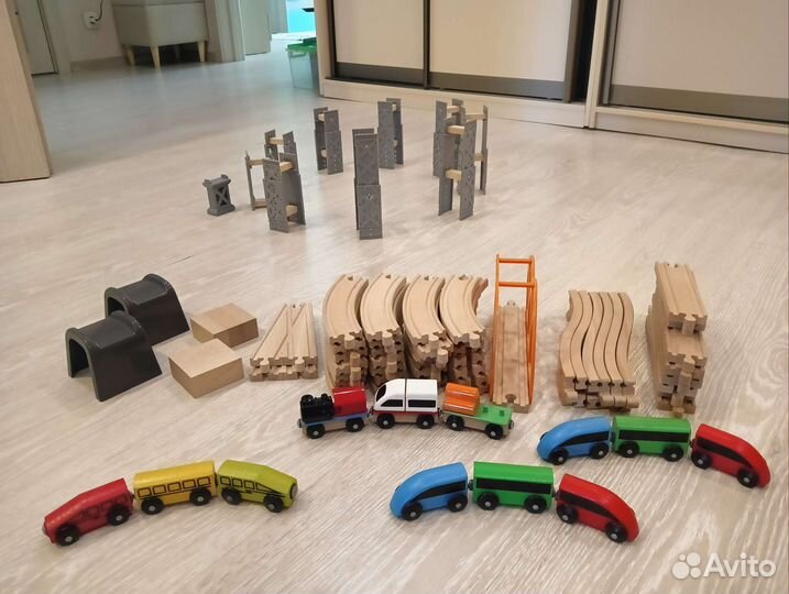 Деревянная железная дорога IKEA