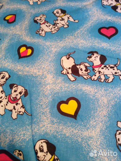 Отрезы бязи и фланели для пошива