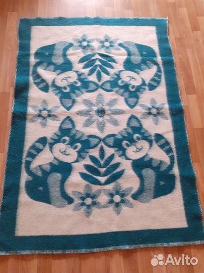 Одеяло шерстяное,детское