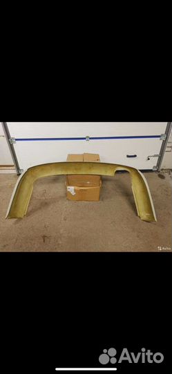 Накладка на задний бампер passat b6 r line