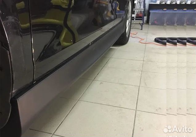 Накладки порогов Volkswagen Golf 6