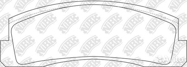 Колодки NiBK PN0230 - nibk