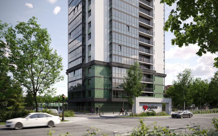 4-к. квартира, 90 м², 25/25 эт.