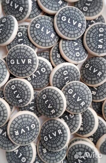 Пряники с логотипом пряники с печатью Макарон