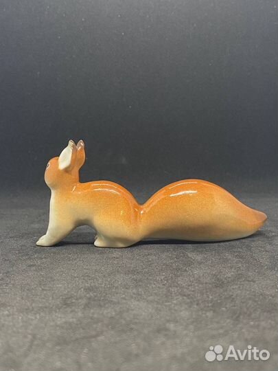 Фарфоровые статуэтки лфз Белочка