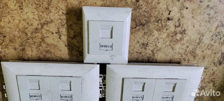 UTP розетки б/у