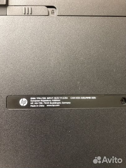 Ноутбук hp