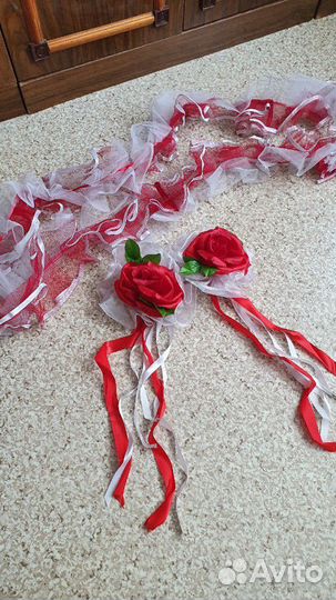 Украшения на свадебную машину