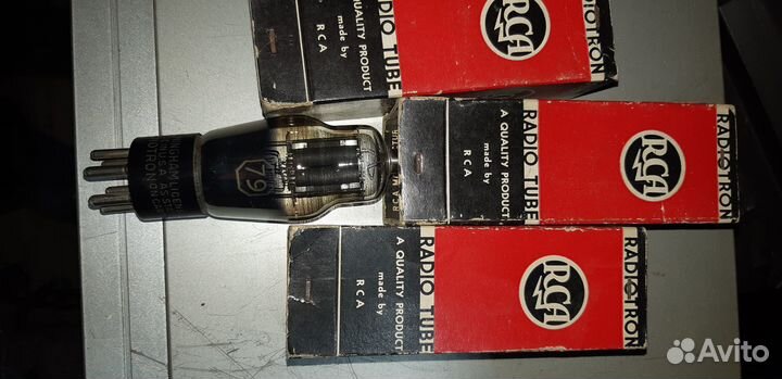 Радиолампы USA RCA79