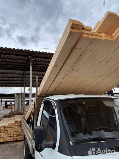 Брус обрезной 150х150х6000мм с доставкой