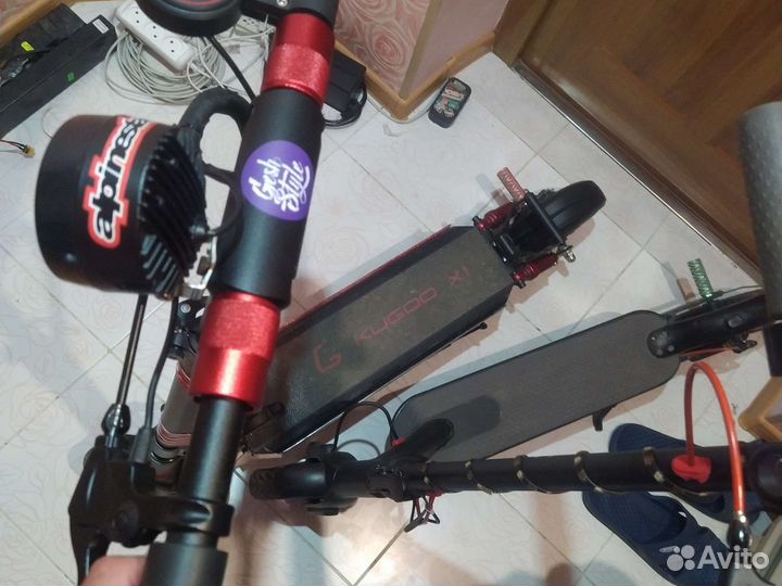 Самокат взрослый электрический Куго Х1