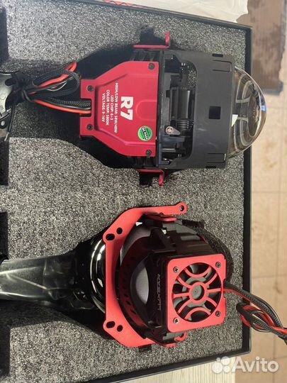 BI-LED линза luxsar R7 3.0 5800K 58W 2 чипа