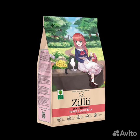 Корма Зилли для собак и кошек Премиум класса
