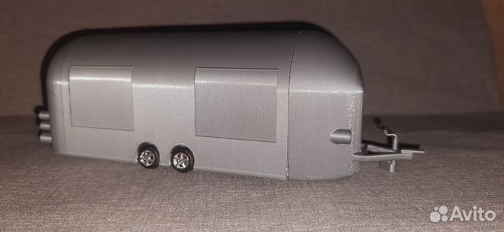 Модель прицеп Fud Trak V3 серый