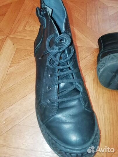 Ботинки кожа кеды 37р