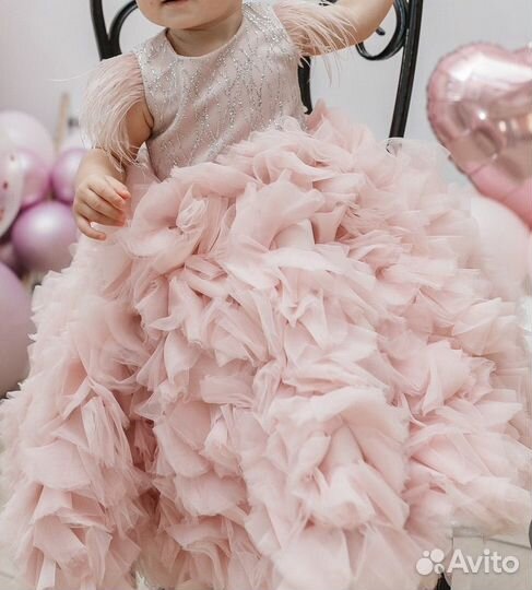 Пышное платье на 1 годик