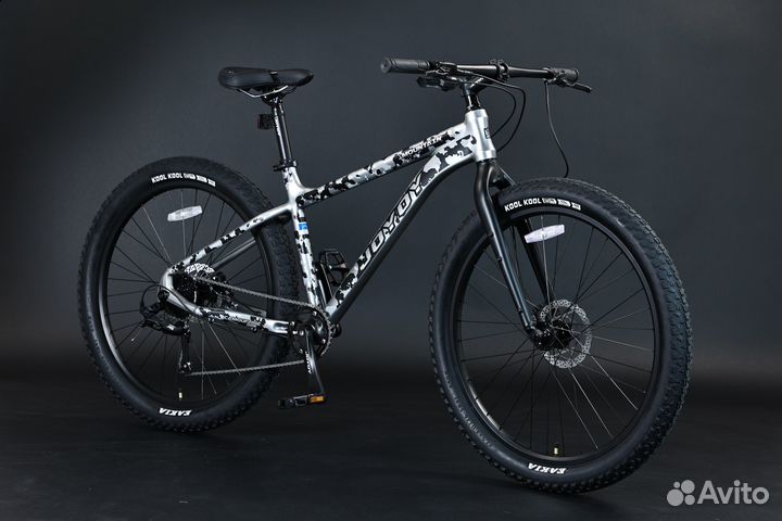 Горный полуфэтбайк Joyoy 27,5+ Camuflage