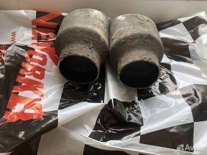 Насадка на глушитель audi