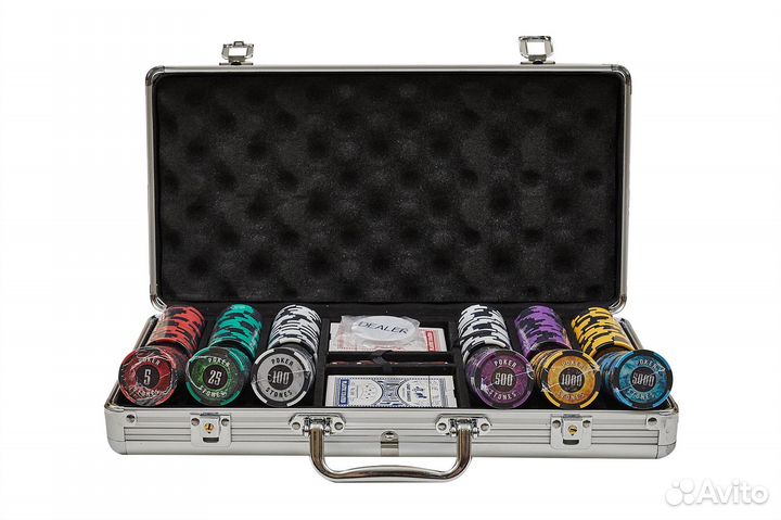 Набор для покера Stones на 300 фишек 61726