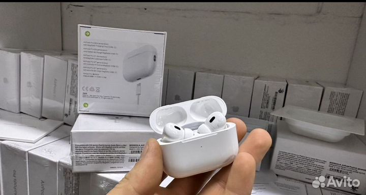 Наушники Airpods pro 2 с шумоподавлением