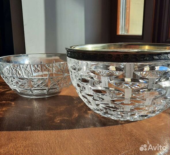 Ваза хрустальная СССР