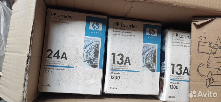 Картриджи новые
