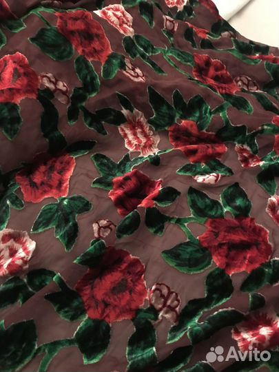 Ткань Панбархат шёлк 100