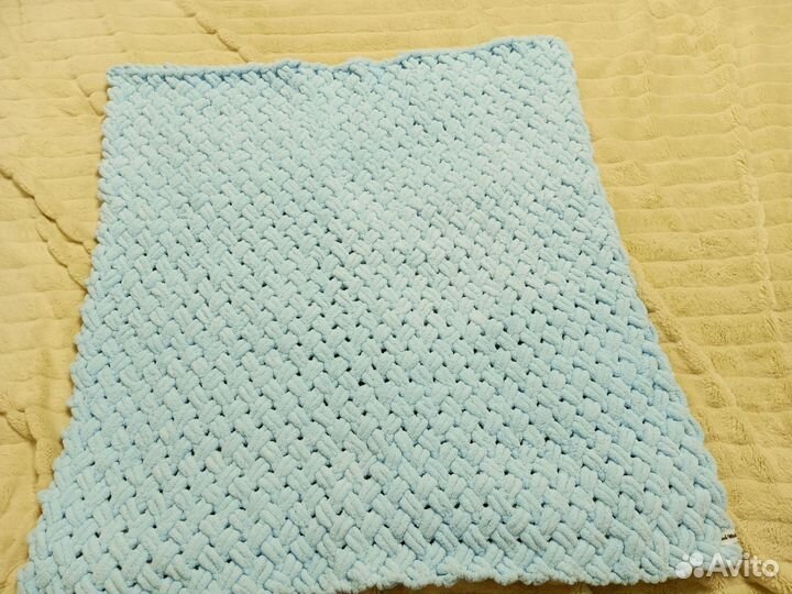 Плед детский плюшевый новый