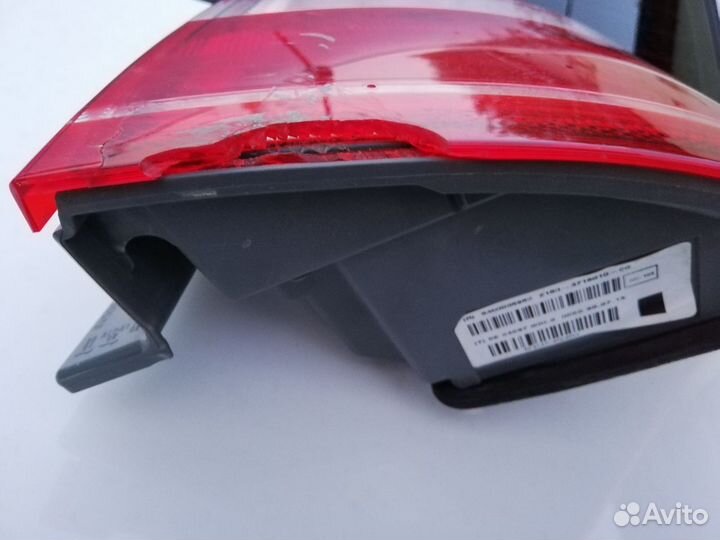 Фара задняя правая лада веста