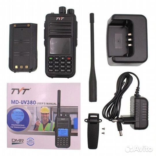 Цифровая рация TYT MD-UV380 DMR AES256