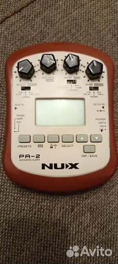 NUX процессор для акустической гитары