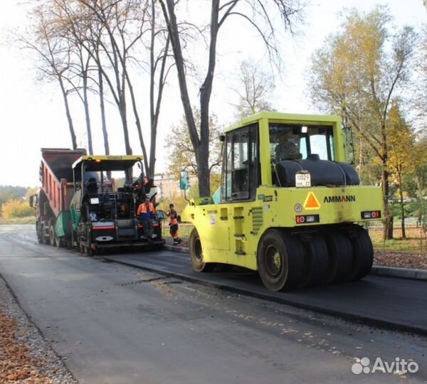 Асфальтирование,благоустройство,укладка.Рытье котл