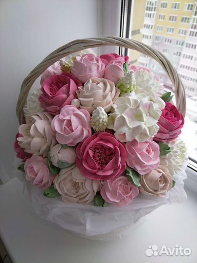 Букет из зефира