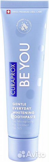 Curaprox Отбеливающая зубная паста Be you, все вку