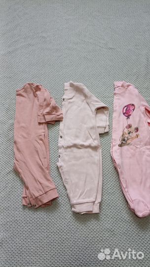 Вещи пакетом для девочки 62