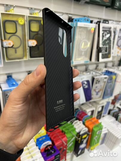 Карбоновый Kevlar kdoo samsung s22 ultra