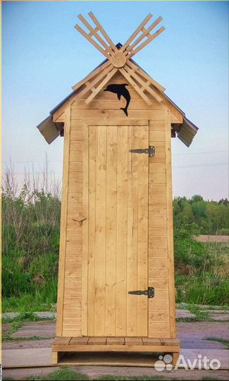 Дачный туалет с установкой Ж636