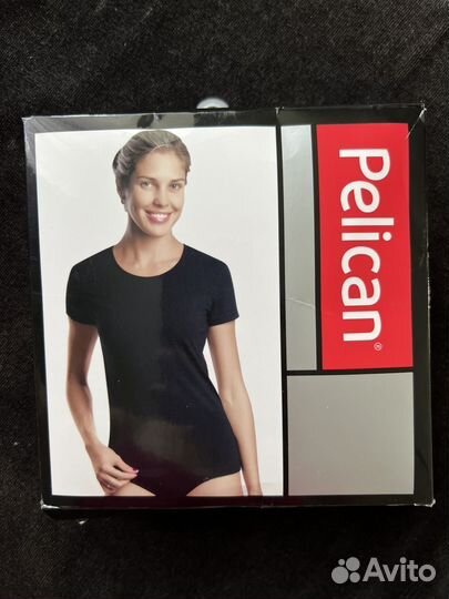 Черная футболка женская Pelican S