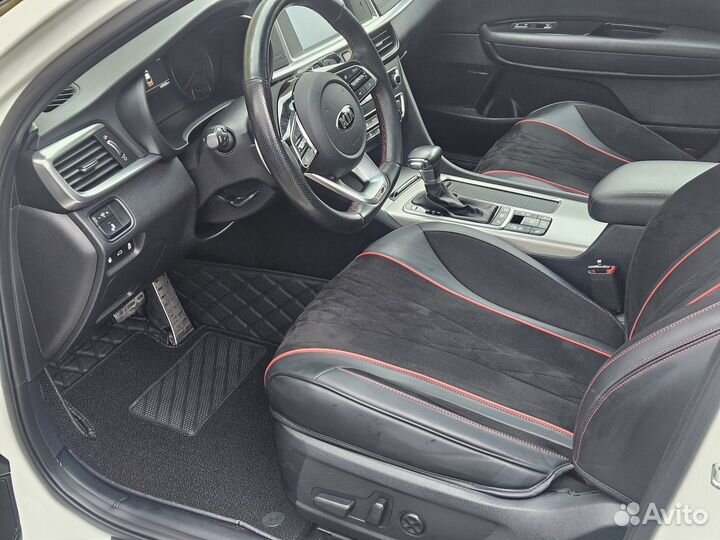 Автомобильные 5D чехлы премиум на Киа Оптима 2019