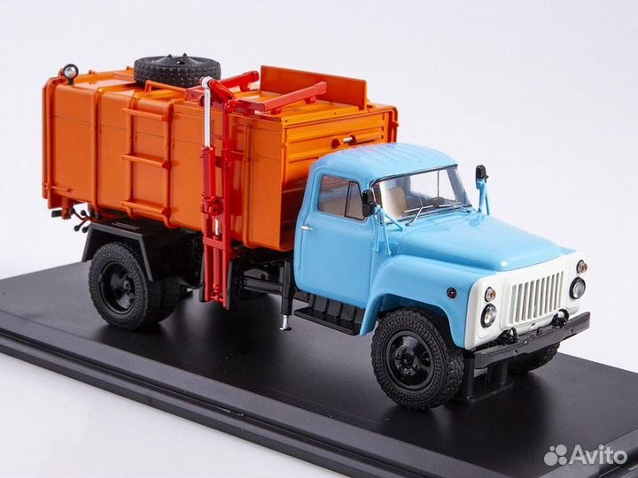 Коллекционная модель газ 53 мусоровоз ко-413