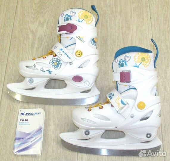 Коньки детские раздвижные 30-33 р Nordway julia