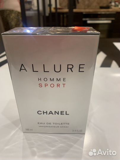 Chanel allure home sport 100мл