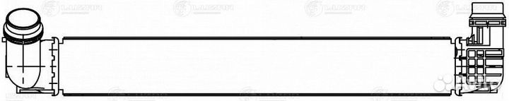 Интеркулер Рено Меган 08- 1.5dCi